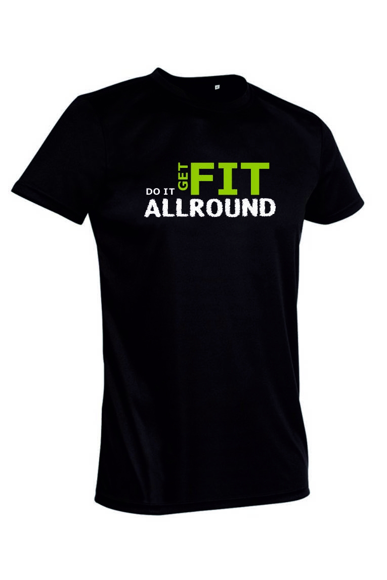 jas munt Pijnboom Stedman sportshirt glanzend Zwart - T-shirt - Webshop | Allround Training  Ede